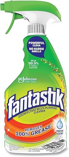 Fantastik All-Purpose Cleaner: Fresh Scent, Powerful Grease Fighter