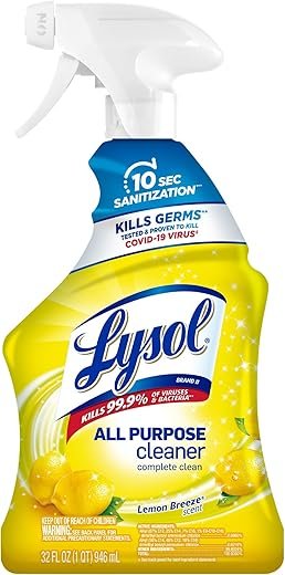 Lysol All-Purpose Cleaner Spray - Lemon Breeze, 32oz