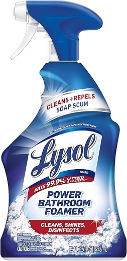 Powerful Lysol Bathroom Foaming Cleaner – 32oz Spray