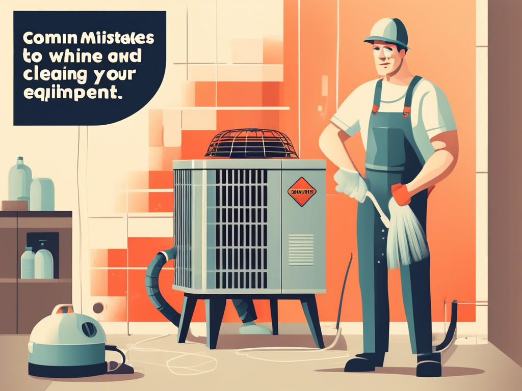 Common Mistakes to Avoid When Cleaning Your HVAC Equipment