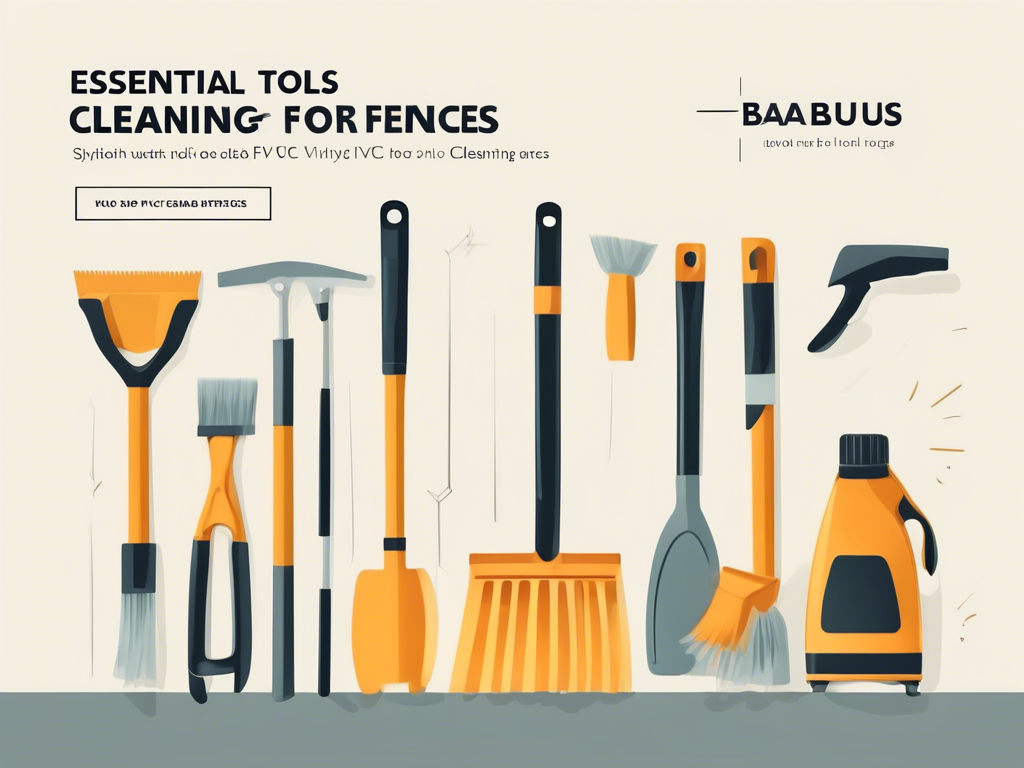Essential Tools for Cleaning PVC and Vinyl Fences: What You Need to Get Started