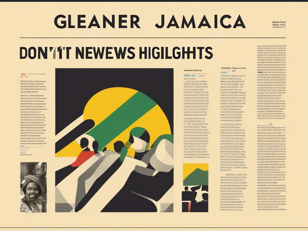 Gleaner Jamaica News Highlights: Don’t Miss These Key Events